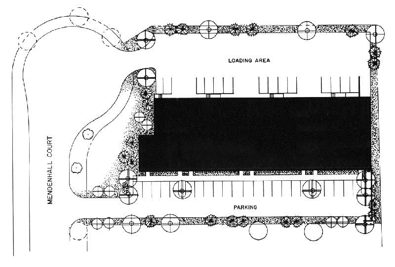 9009 Mendenhall Ct, Columbia, MD for lease - Site Plan - Image 2 of 2