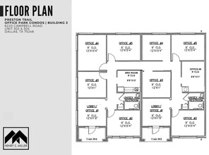 6220 Campbell Rd, Dallas, TX for lease Floor Plan- Image 1 of 1