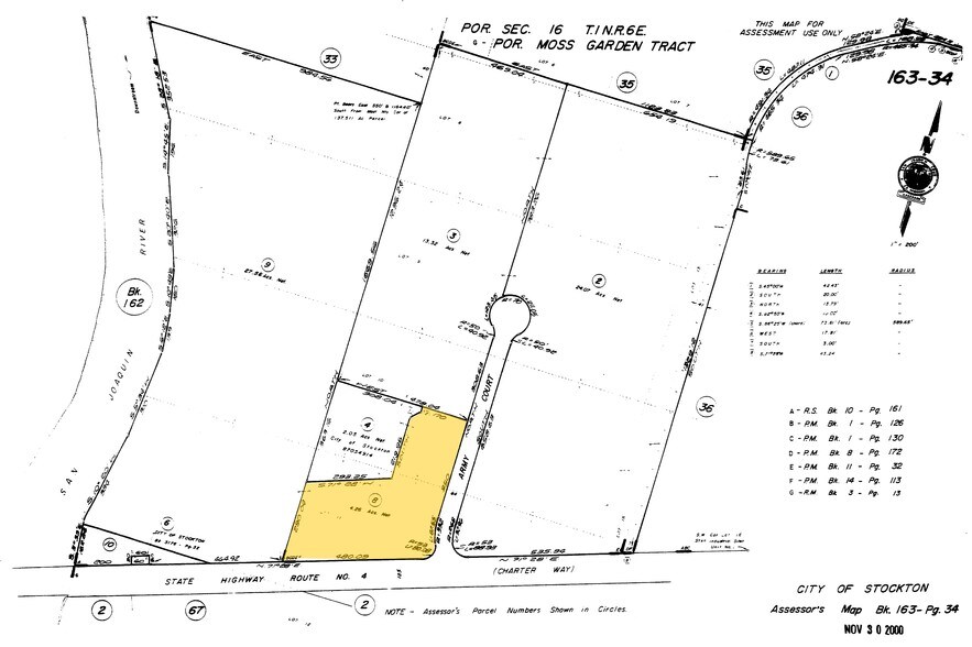 2325 Charter Way, Stockton, CA for sale - Plat Map - Image 1 of 1