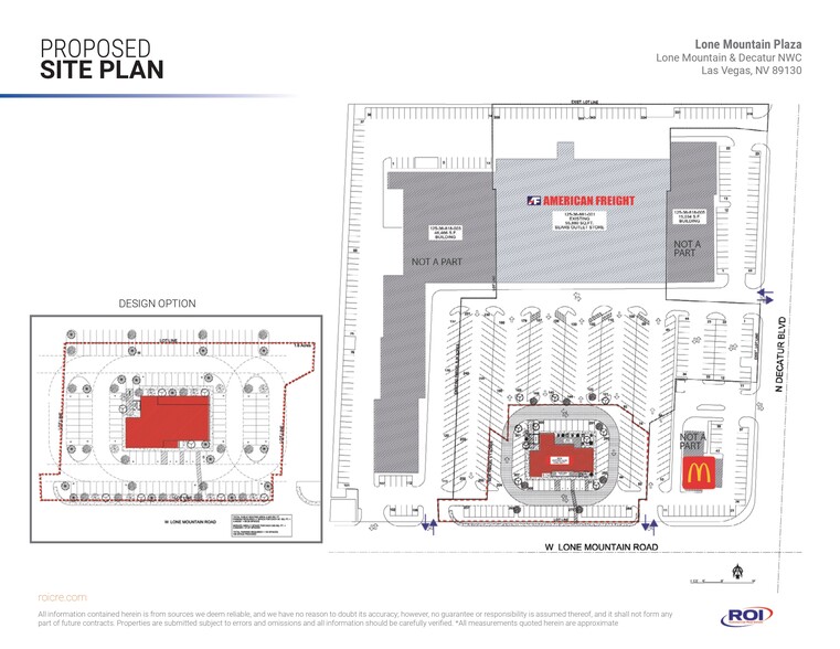 4882 W Lone Mountain Rd, Las Vegas, NV for lease - Site Plan - Image 3 of 5