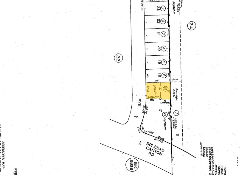 27016 Langside Ave, Santa Clarita, CA for lease - Plat Map - Image 2 of 10