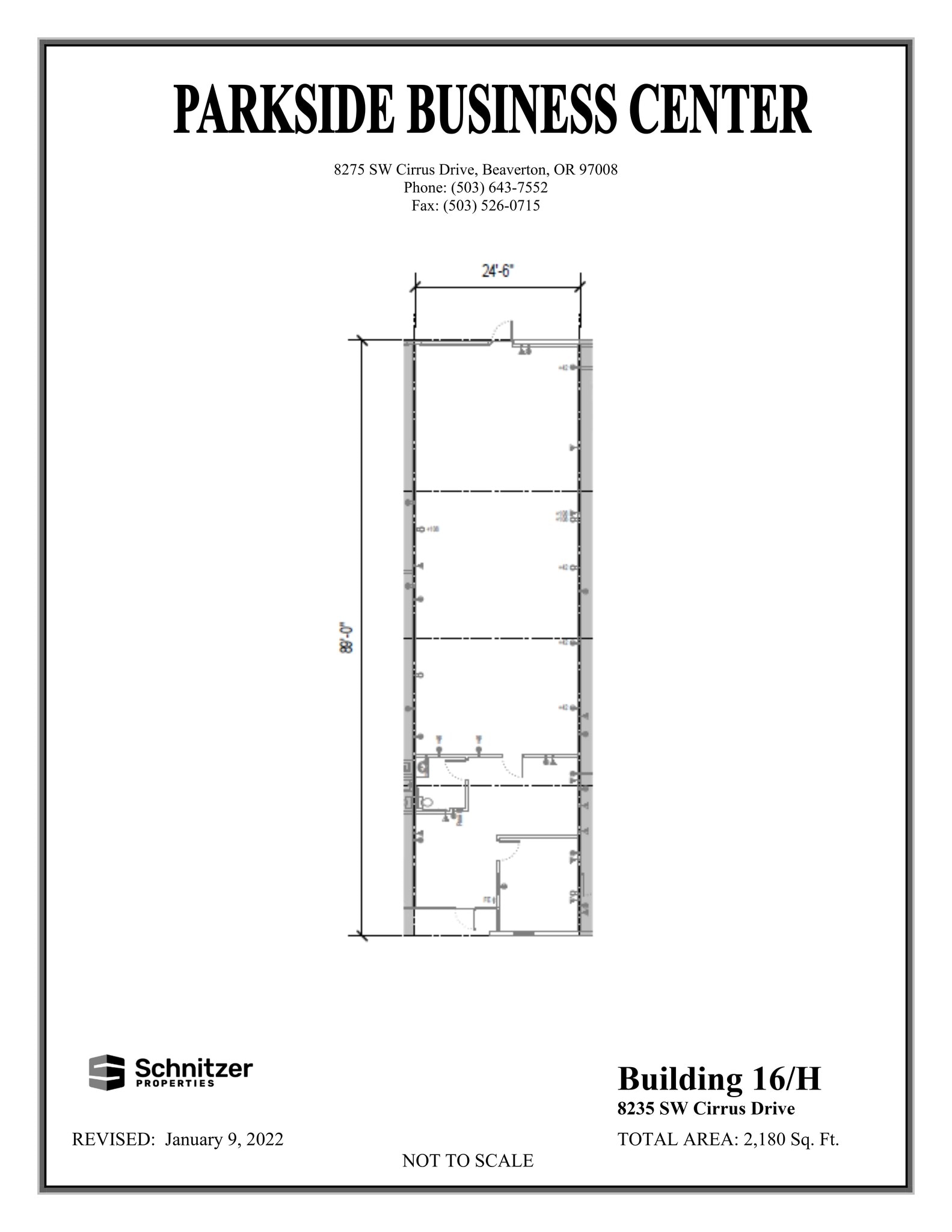 8362-8380 SW Nimbus Ave, Beaverton, OR for lease Site Plan- Image 1 of 1