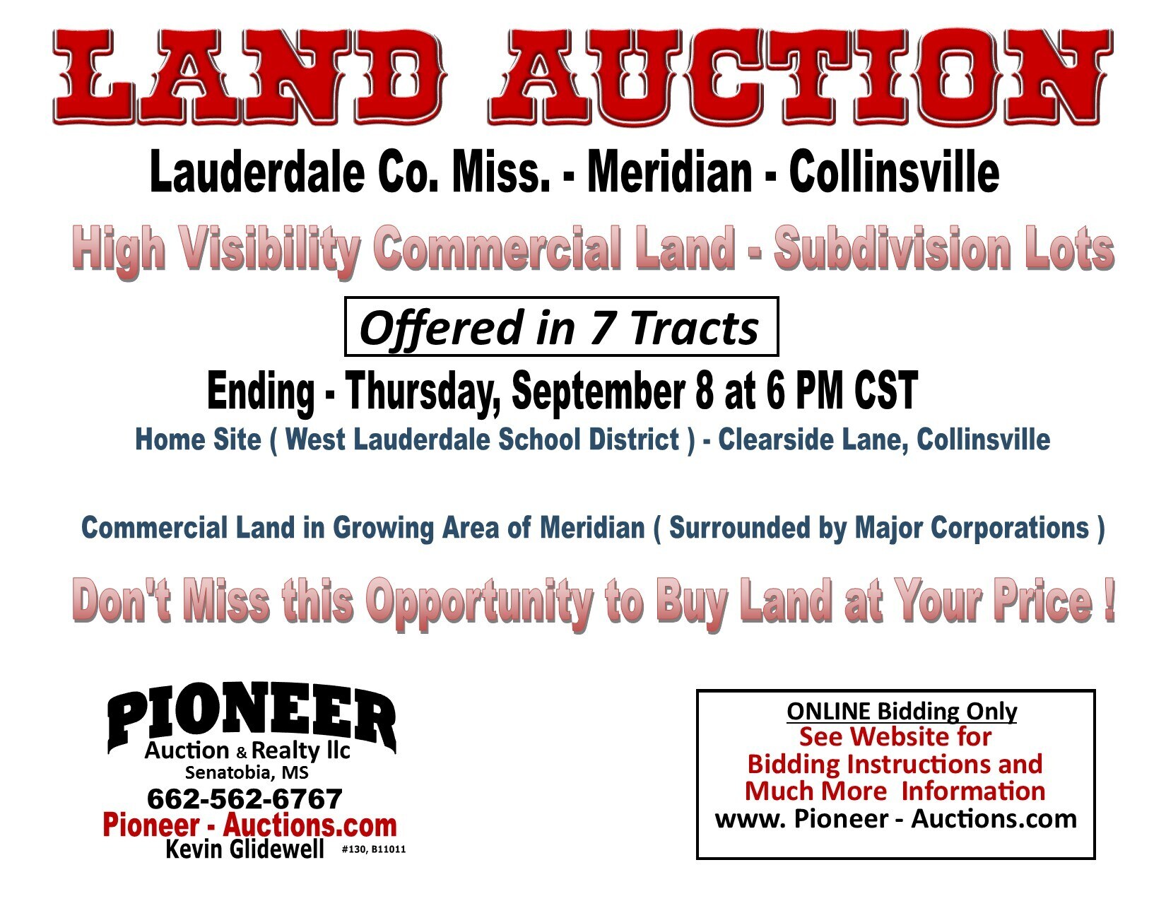 609 HWY 11 & 80, Meridian, MS for sale Primary Photo- Image 1 of 1