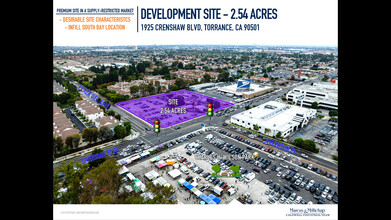 1925 Crenshaw Blvd, Torrance, CA - aerial  map view - Image1