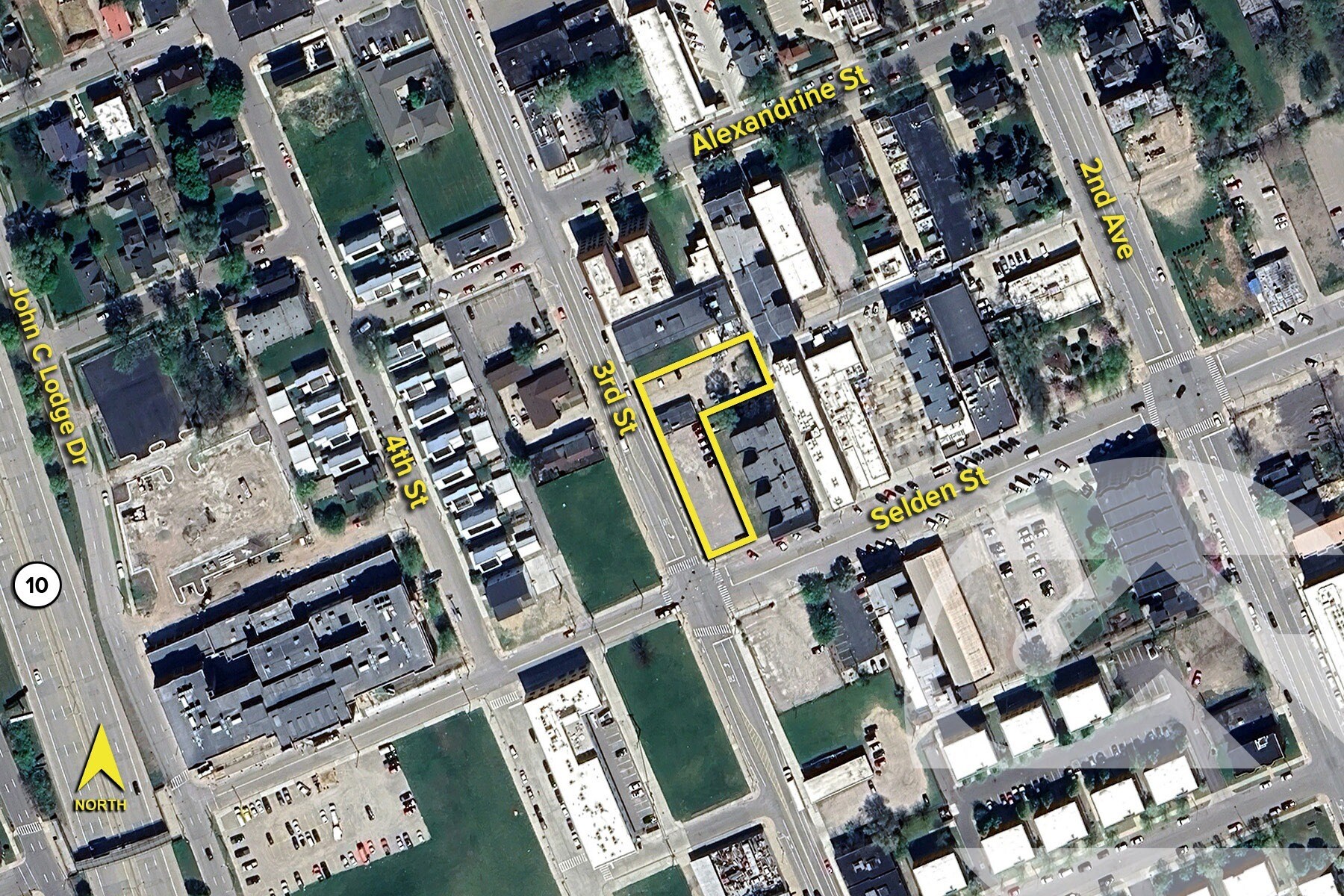 3912 Seldon & 3940 3rd St, Detroit, MI for sale Building Photo- Image 1 of 2