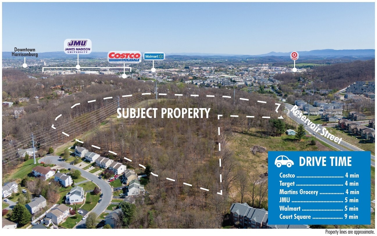 Reservoir Street, Harrisonburg, VA for sale Aerial- Image 1 of 1