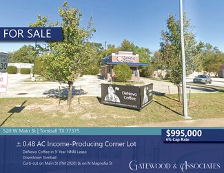 More details for 520 W Main St, Tomball, TX - Retail for Sale