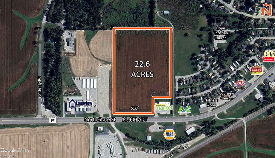 North State Street Route 15, Freeburg, IL for sale - Building Photo - Image 2 of 3
