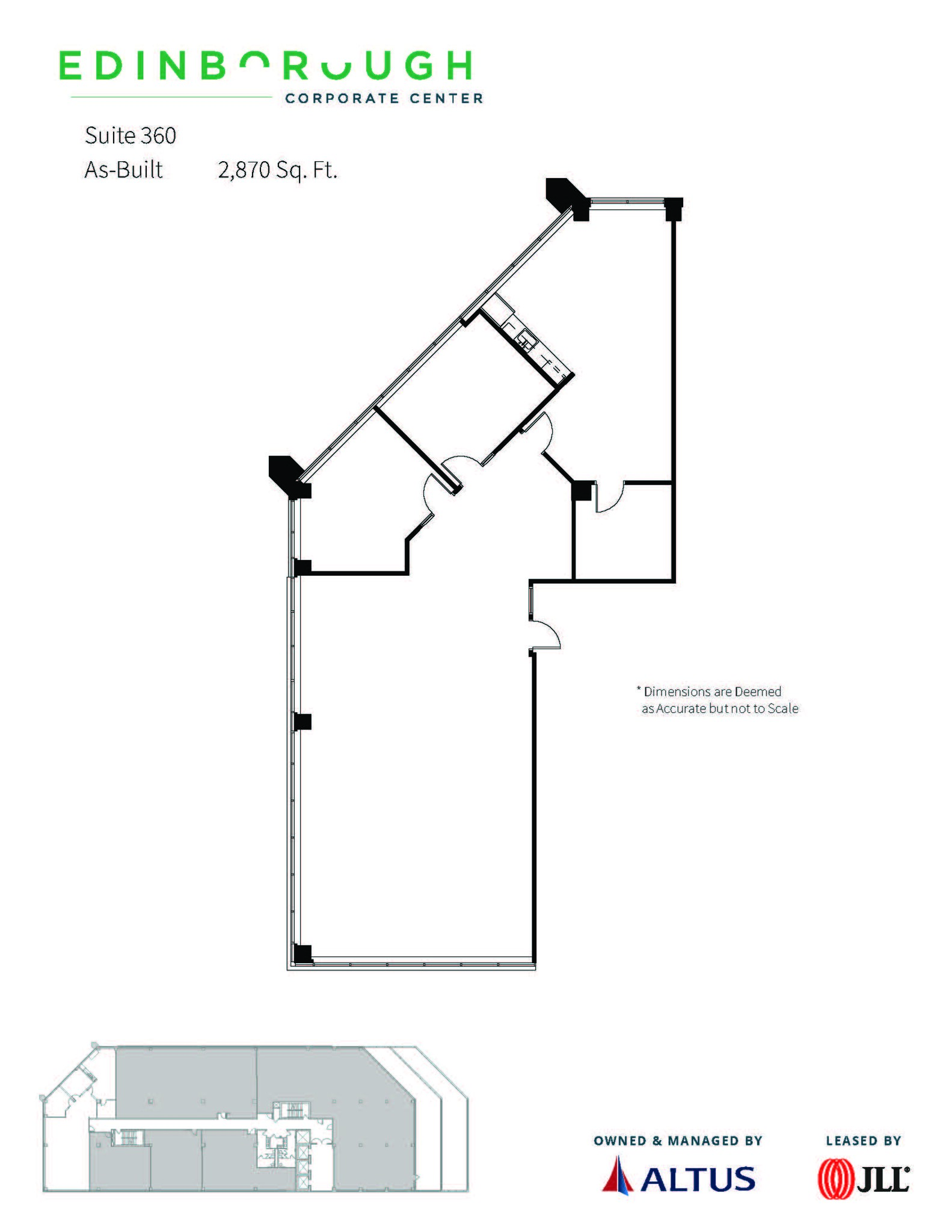 3300 Edinborough Way, Edina, MN for lease Floor Plan- Image 1 of 1