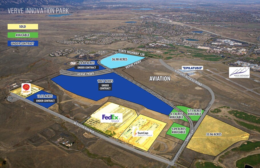 W 120th Ave & 112th Ave, Broomfield, CO for sale - Site Plan - Image 2 of 2