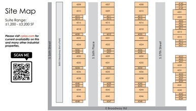 4208-4248 S 36th Pl, Phoenix, AZ for lease Site Plan- Image 2 of 2