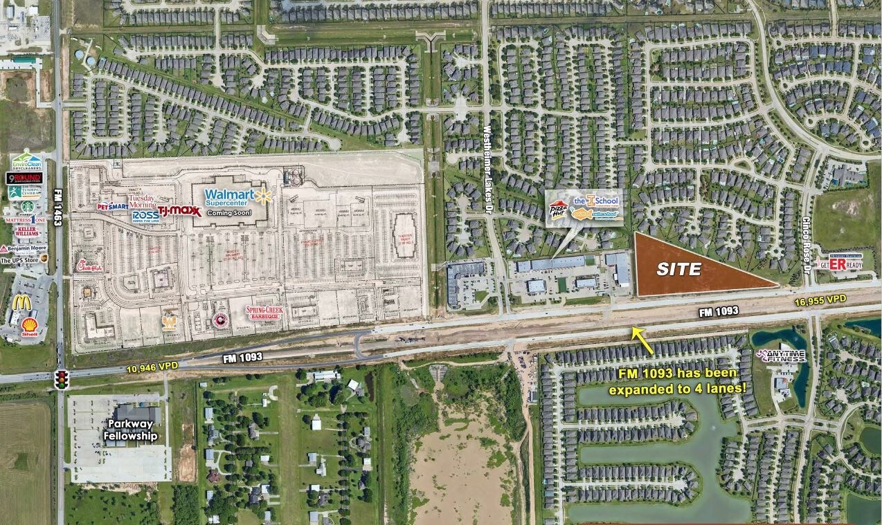 Fm 1093, Richmond, TX for sale Site Plan- Image 1 of 1