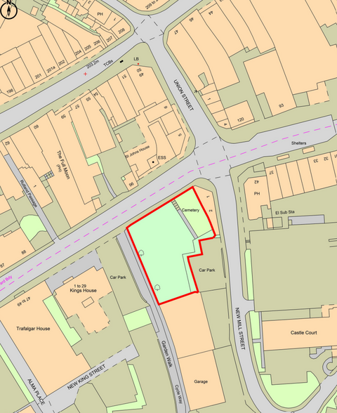 30 King St, Dudley for sale - Site Plan - Image 1 of 2