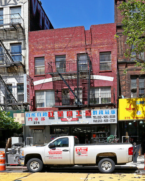 274 Bowery, New York, NY for lease - Building Photo - Image 1 of 5