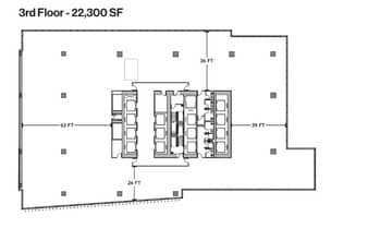 1133 Melville St, Vancouver, BC for lease Floor Plan- Image 1 of 1