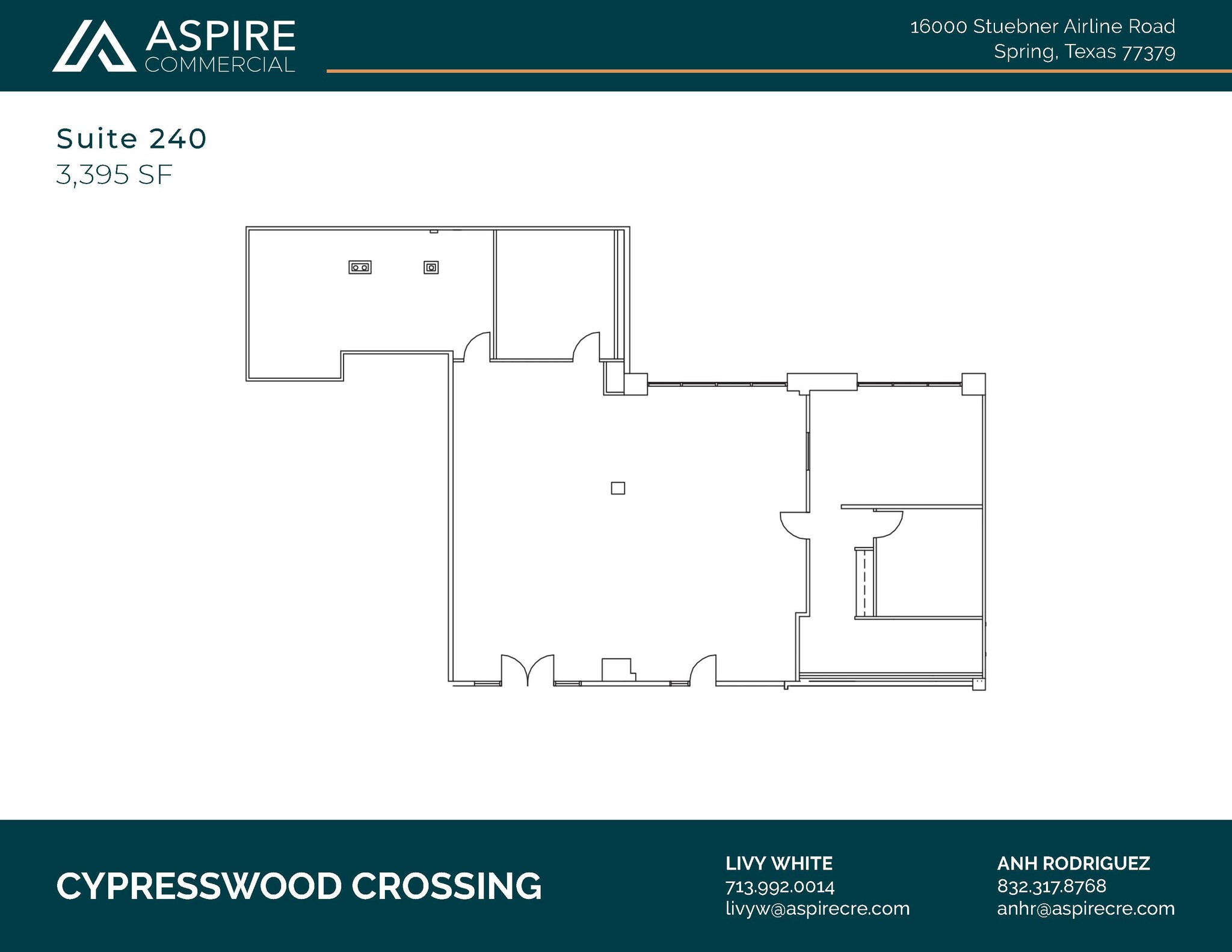16000 Stuebner Airline Rd, Spring, TX for lease Floor Plan- Image 1 of 2