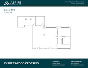 16000 Stuebner Airline Rd, Spring, TX for lease Floor Plan- Image 1 of 2