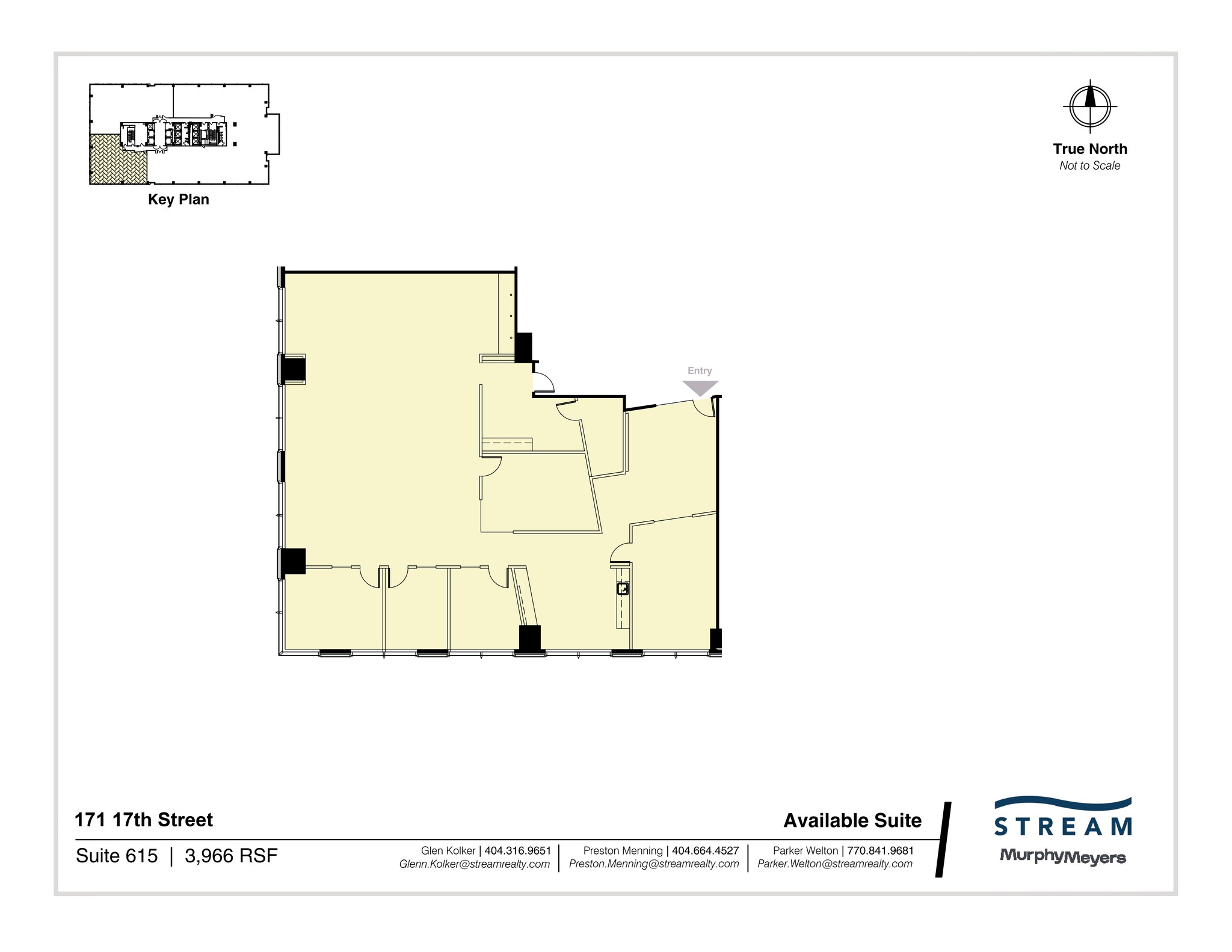 171 17th St NW, Atlanta, GA for lease Site Plan- Image 1 of 1