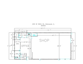 435 W 194th St, Glenwood, IL for lease Site Plan- Image 2 of 32