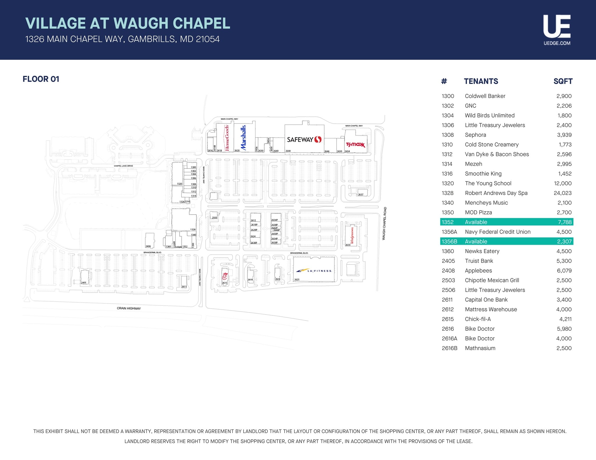 2614-2664 Chapel Lake Dr, Gambrills, MD for lease Site Plan- Image 1 of 8