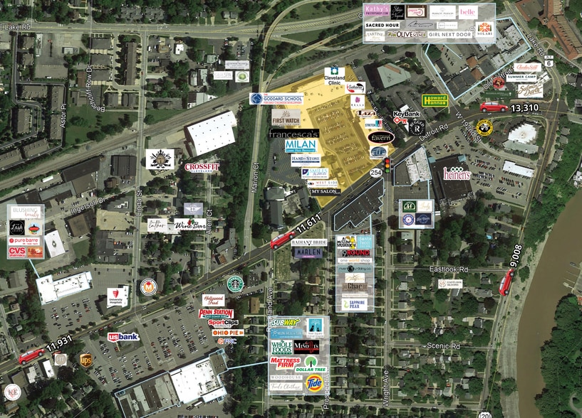 19300 Detroit Rd, Rocky River, OH for lease - Aerial - Image 2 of 12