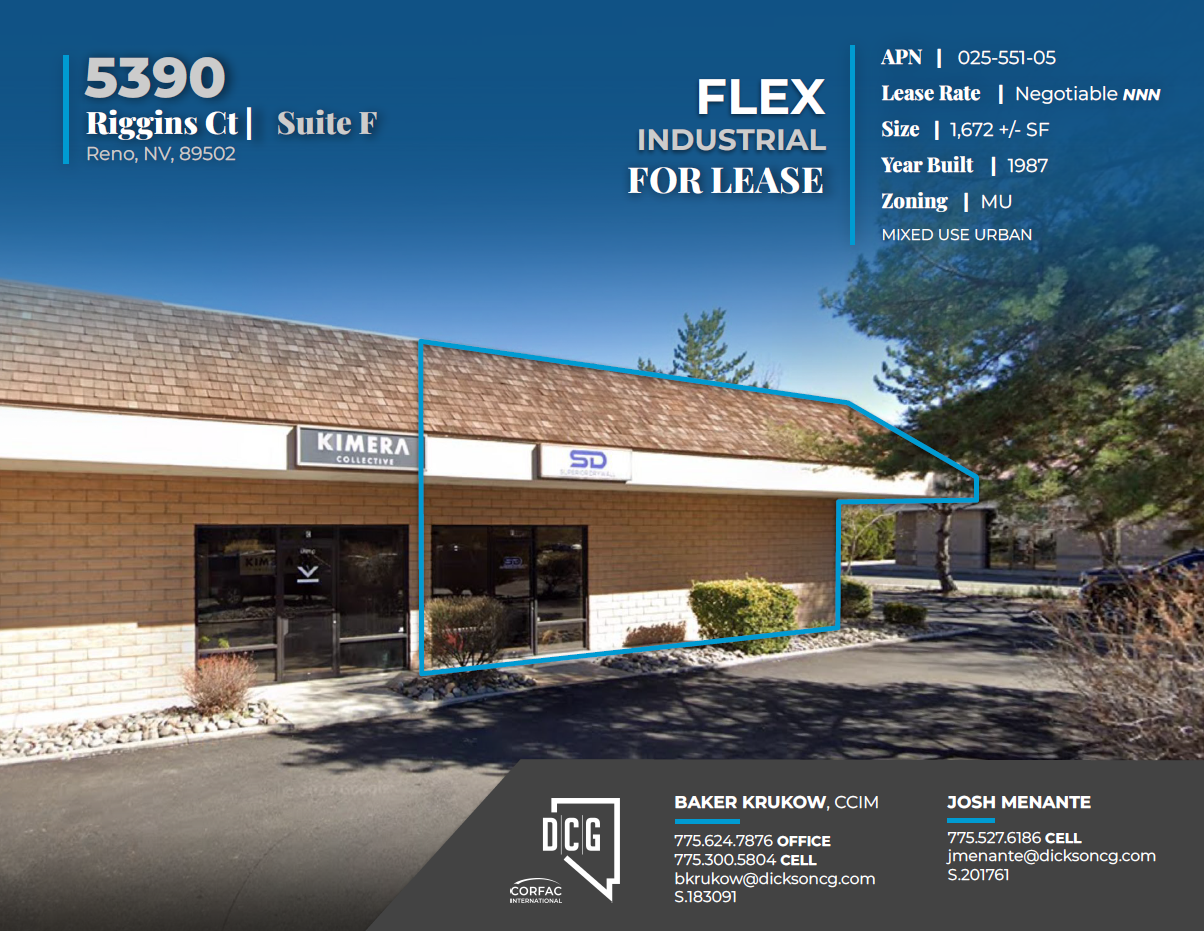 5390 Riggins Ct, Reno, NV for lease Building Photo- Image 1 of 4