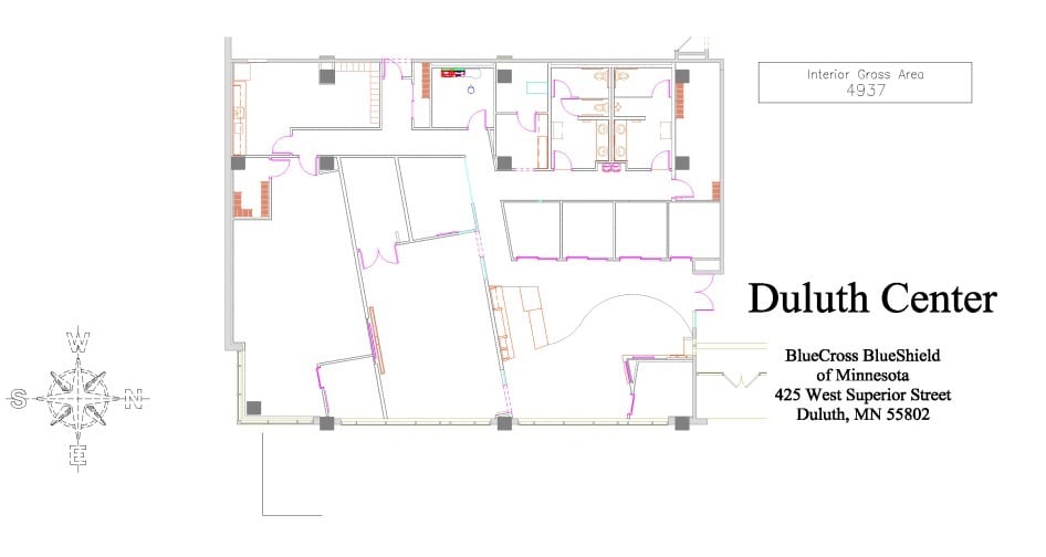 425 W Superior St, Duluth, MN for lease Floor Plan- Image 1 of 1