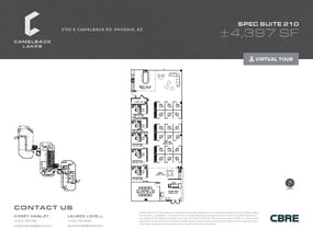 2850 E Camelback Rd, Phoenix, AZ for lease Floor Plan- Image 1 of 1