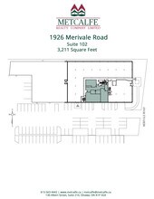 1926 Merivale Rd, Nepean, ON for lease Floor Plan- Image 1 of 1