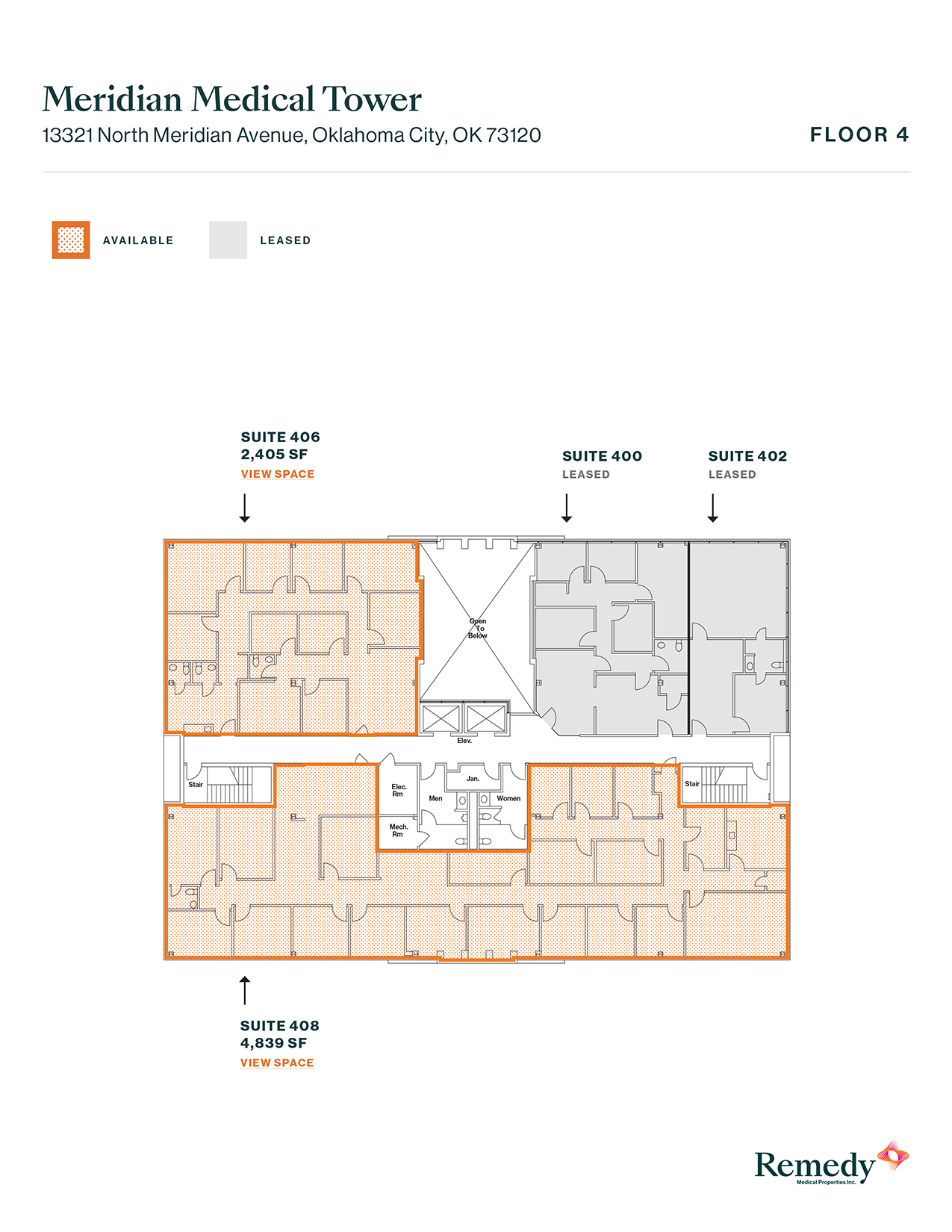 13321 N Meridian Ave, Oklahoma City, OK for lease Floor Plan- Image 1 of 1