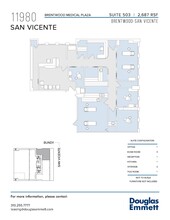 11980 San Vicente Blvd, Los Angeles, CA for lease Floor Plan- Image 1 of 1