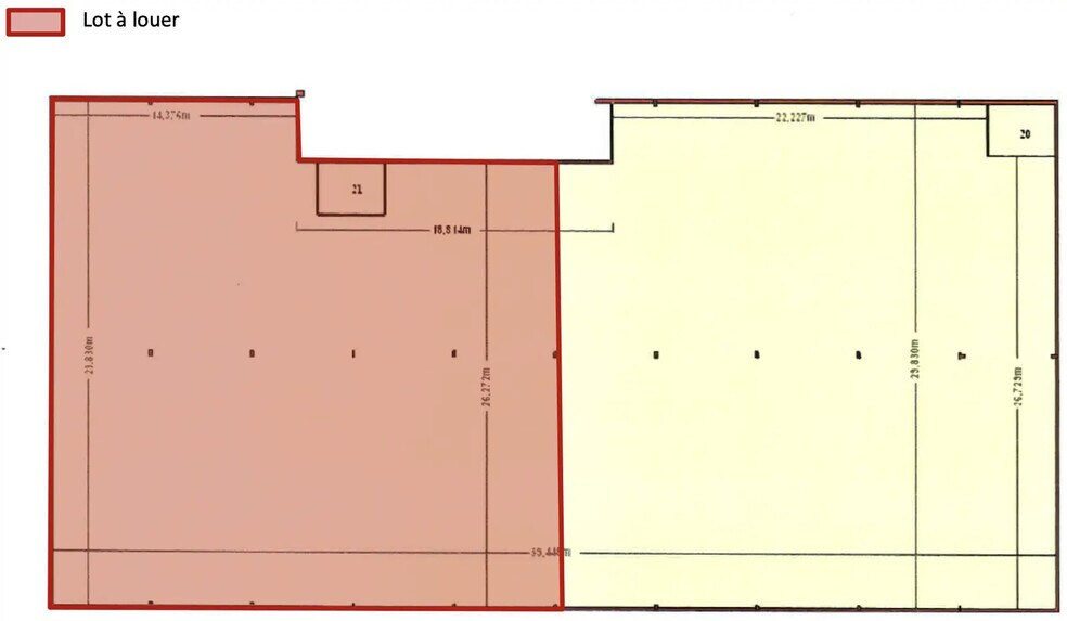 Industrial in Noisy-le-Sec for lease - Floor Plan - Image 3 of 6