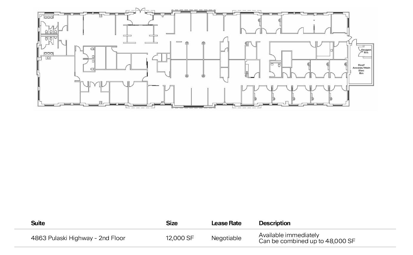 4863 Pulaski Hwy, Perryville, MD for lease Floor Plan- Image 1 of 1