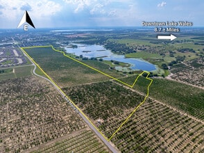Lake Marie Dr, Dundee, FL - AERIAL map view - Image1
