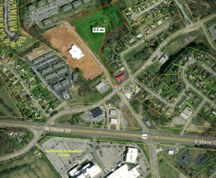 834 Larry Neil Way, Kingsport, TN for sale Aerial- Image 1 of 1