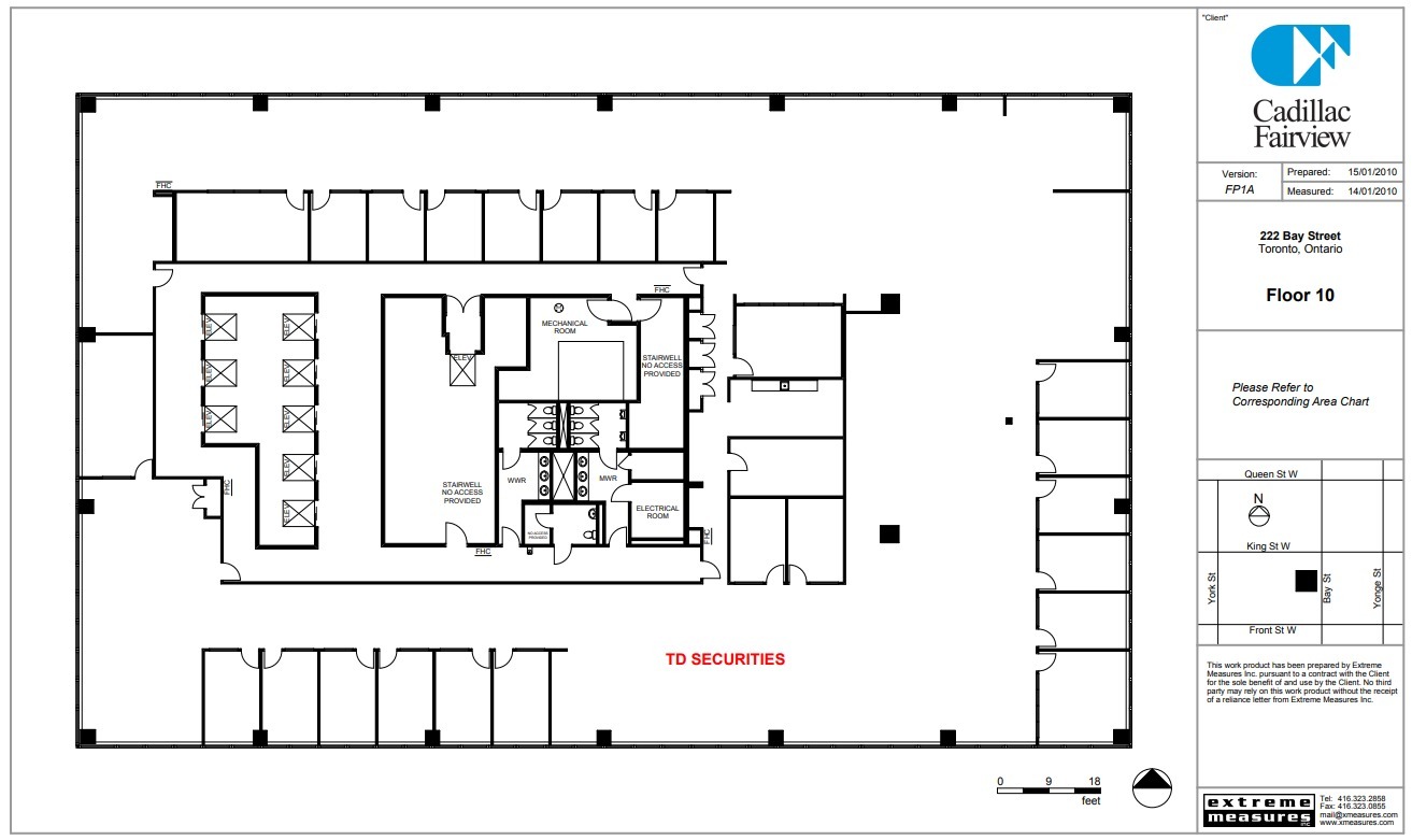 222 Bay St, Toronto, ON for lease Floor Plan- Image 1 of 1