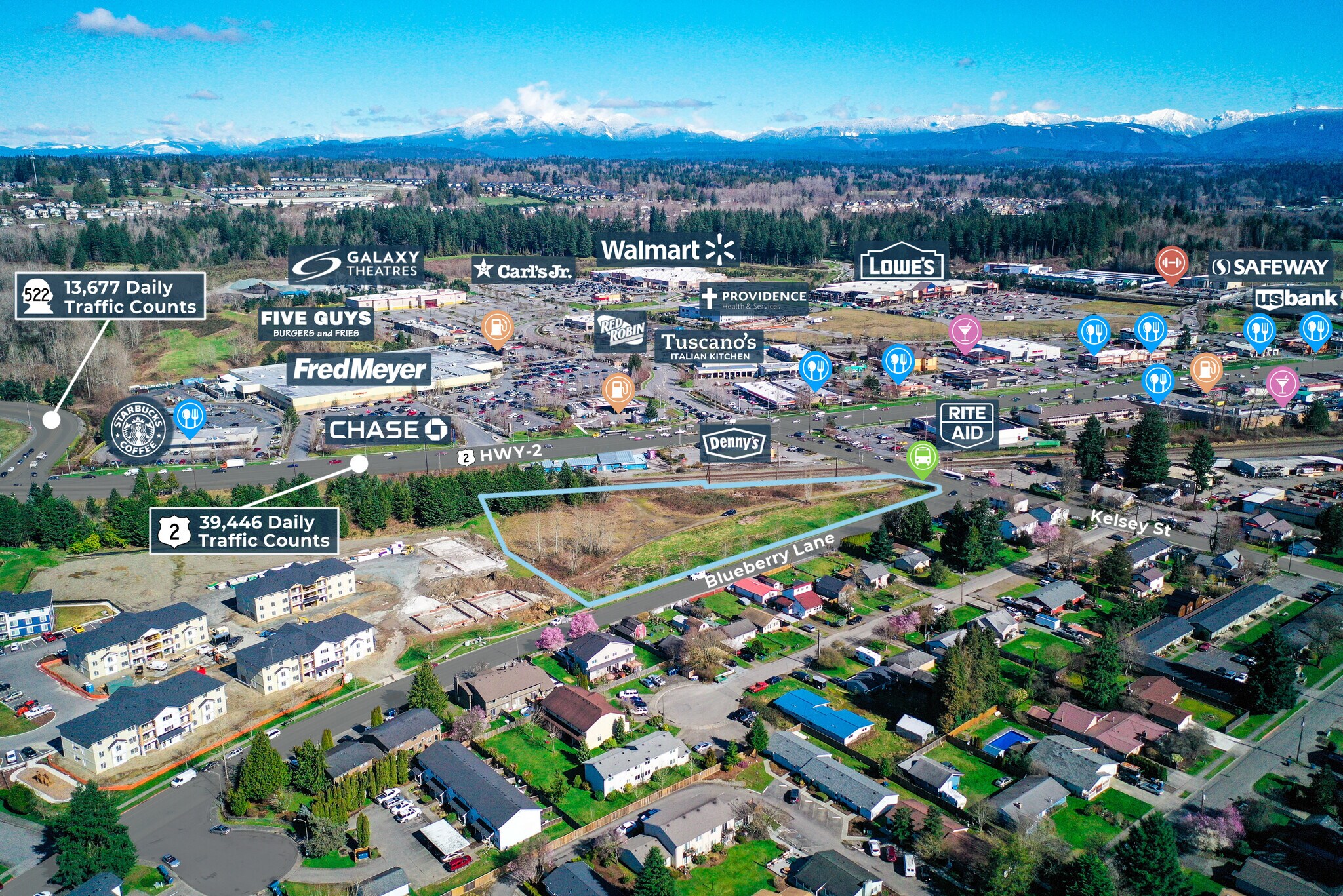 18900 Blueberry Ln, Monroe, WA 98272 Land for Sale