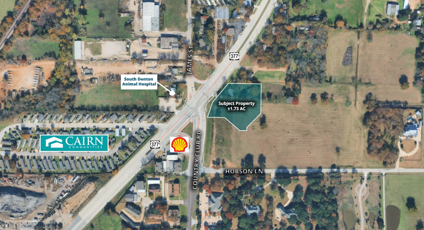 2707 Fort Worth Dr, Denton, TX for sale Aerial- Image 1 of 3