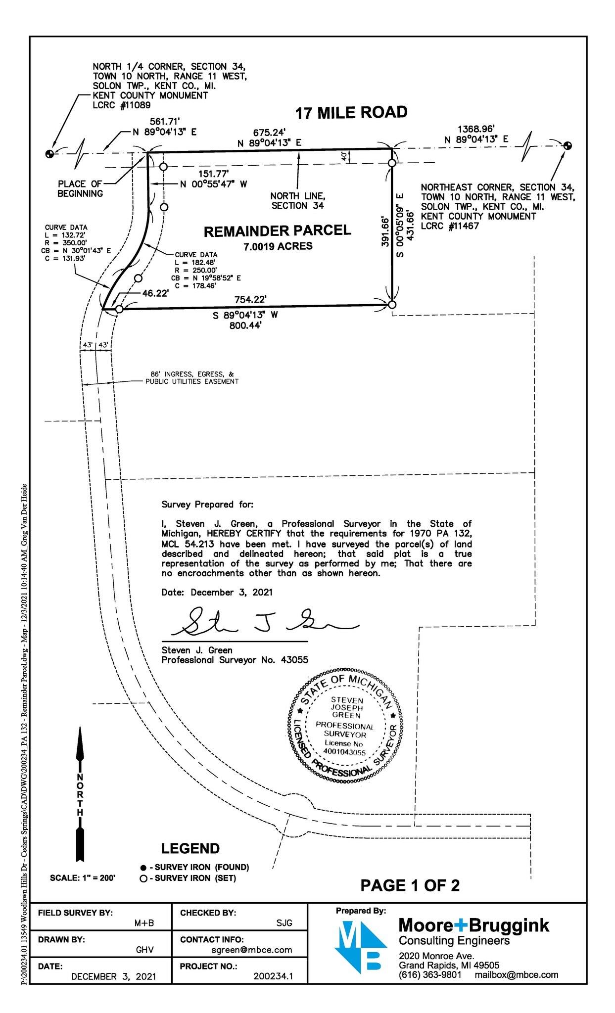 2960 17 Mile Rd, Cedar Springs, MI 49319 Land for Sale