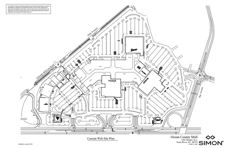 1201 Hooper Ave, Toms River, NJ for sale - Site Plan - Image 1 of 1