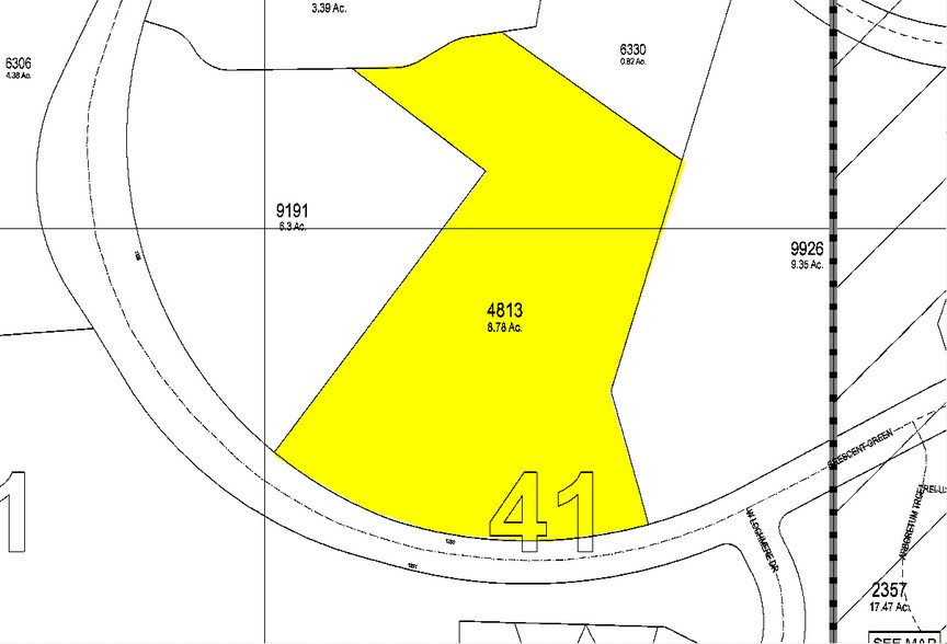 1200 Crescent Green Dr, Cary, NC for sale - Plat Map - Image 1 of 1