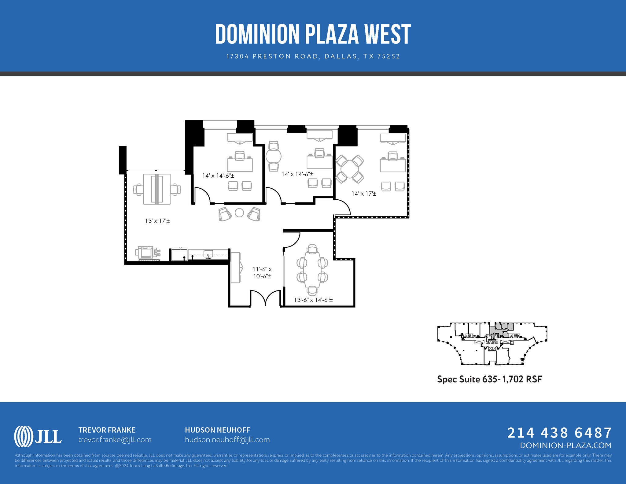 17304 Preston Rd, Dallas, TX for lease Floor Plan- Image 1 of 2