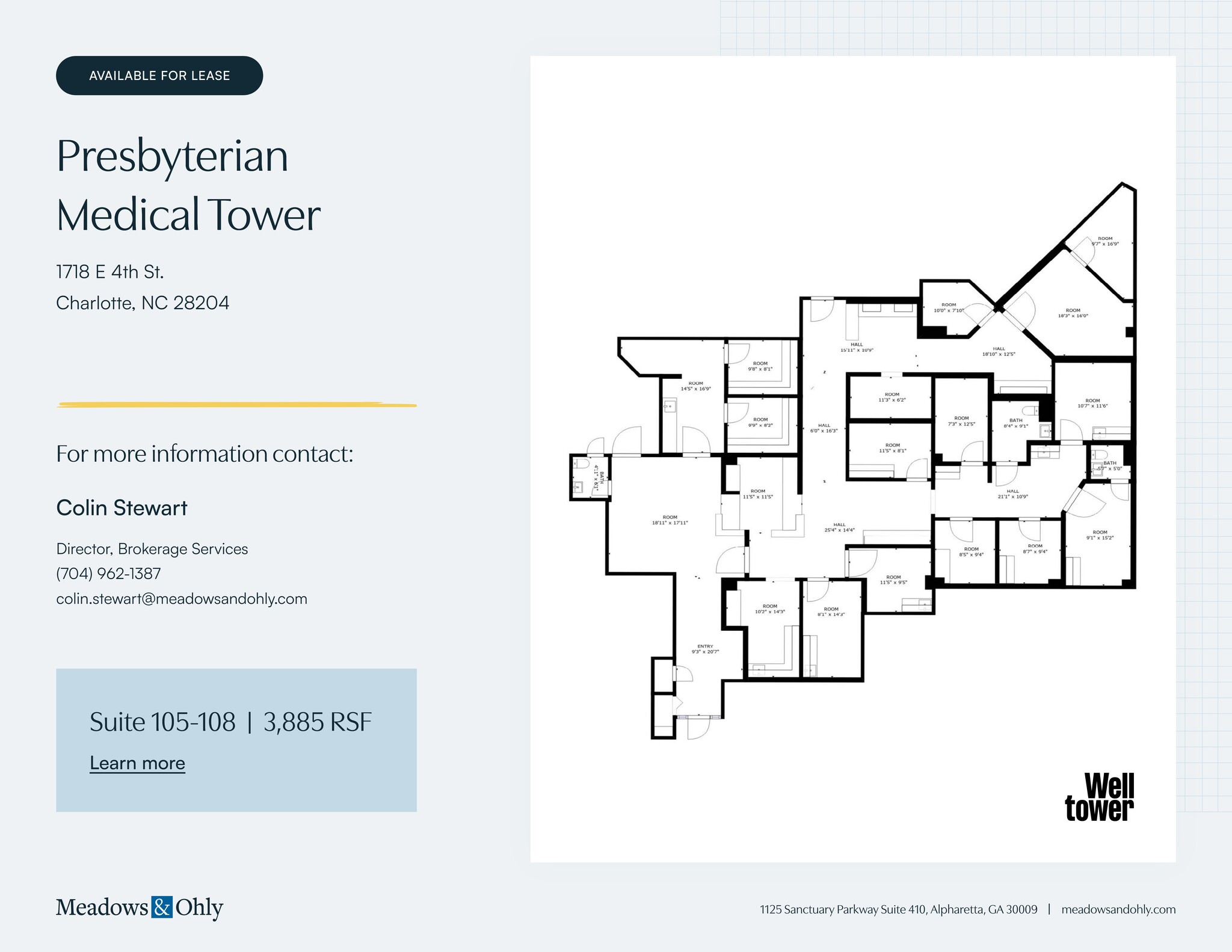 1718 E 4th St, Charlotte, NC for lease Site Plan- Image 1 of 2