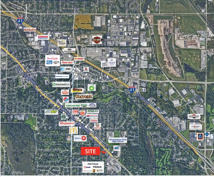 N79W14749 Appleton Ave, Menomonee Falls, WI for lease - Building Photo - Image 2 of 2