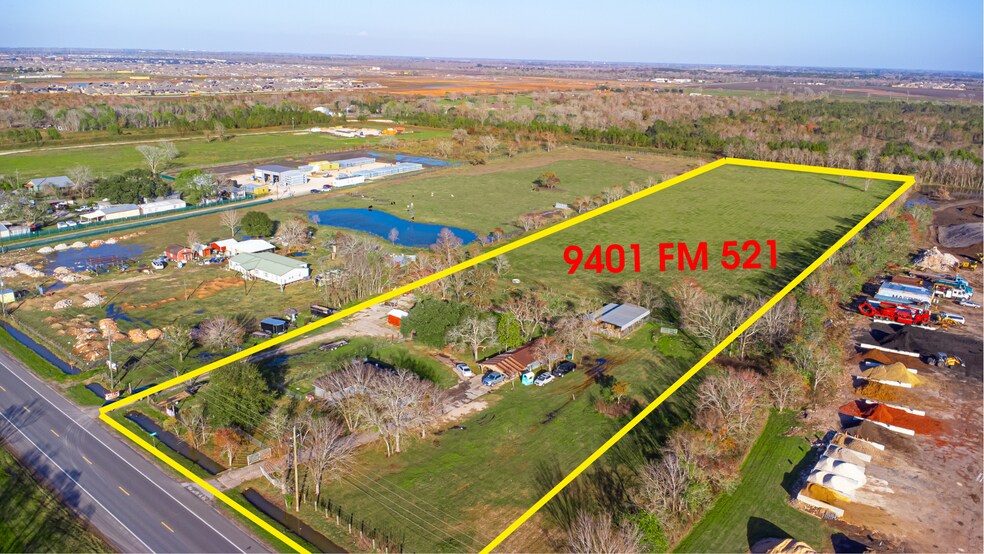 9401 Fm 521 Rd, Rosharon, TX 77583 Land for Sale