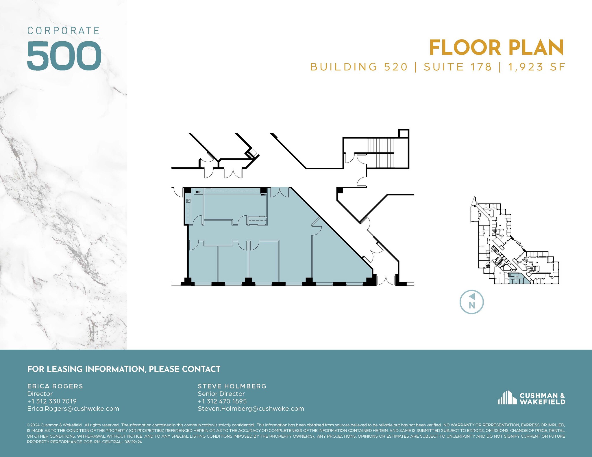 500 Lake Cook Rd, Deerfield, IL for lease Floor Plan- Image 1 of 1