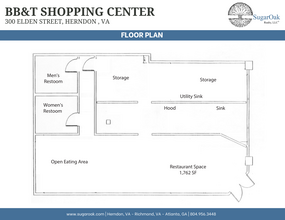 300-328 Elden St, Herndon, VA for lease Floor Plan- Image 1 of 7