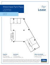 11490 Westheimer Rd, Houston, TX for lease Floor Plan- Image 1 of 1