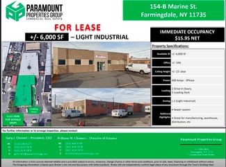 More details for 154 Marine St, Farmingdale, NY - Industrial for Lease