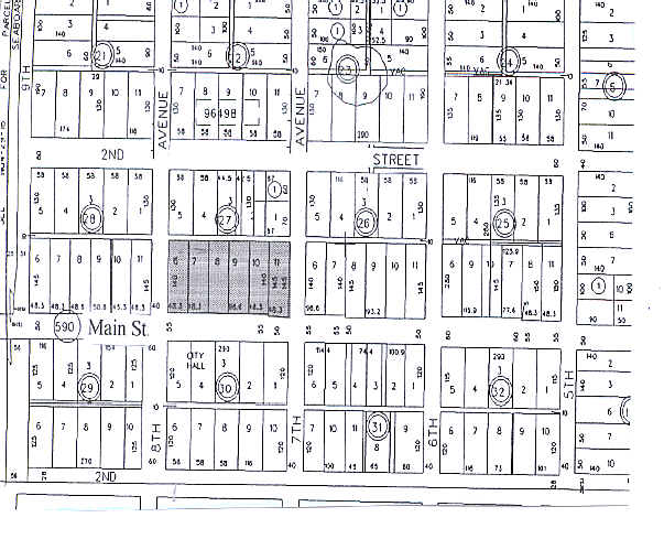 737 Main St, Safety Harbor, FL for sale Plat Map- Image 1 of 1